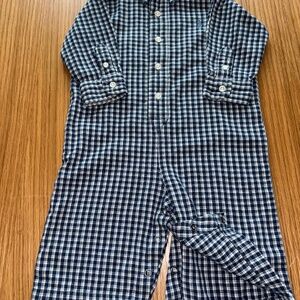 Polo Ralph Lauren One Piece Button Up Outfit Size 9 Months